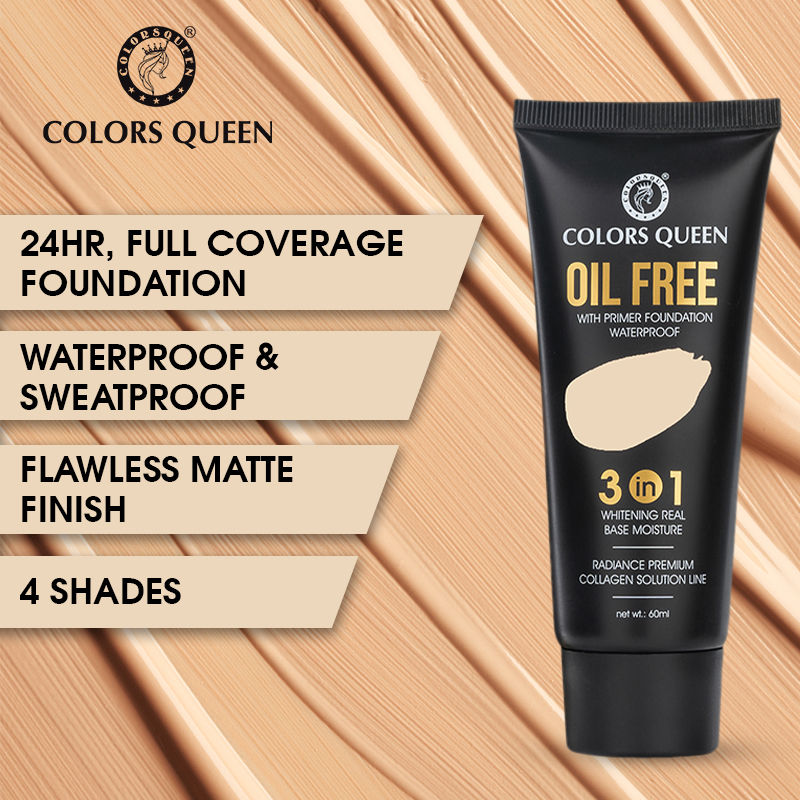 Colors Queen Oil Free Primer Foundation