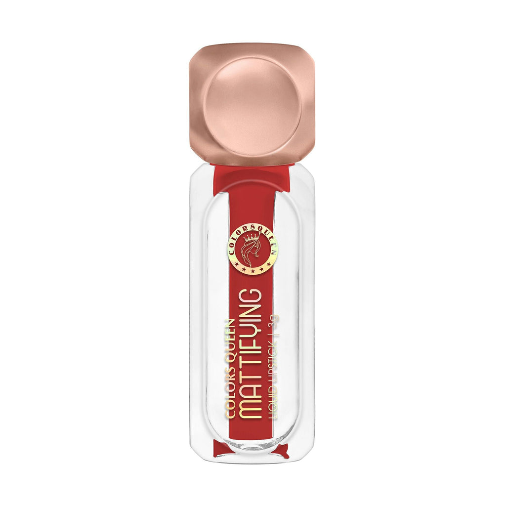 Colors Queen Mattifying Non Transfer Matte Liquid Lipstick - 01 Garnet