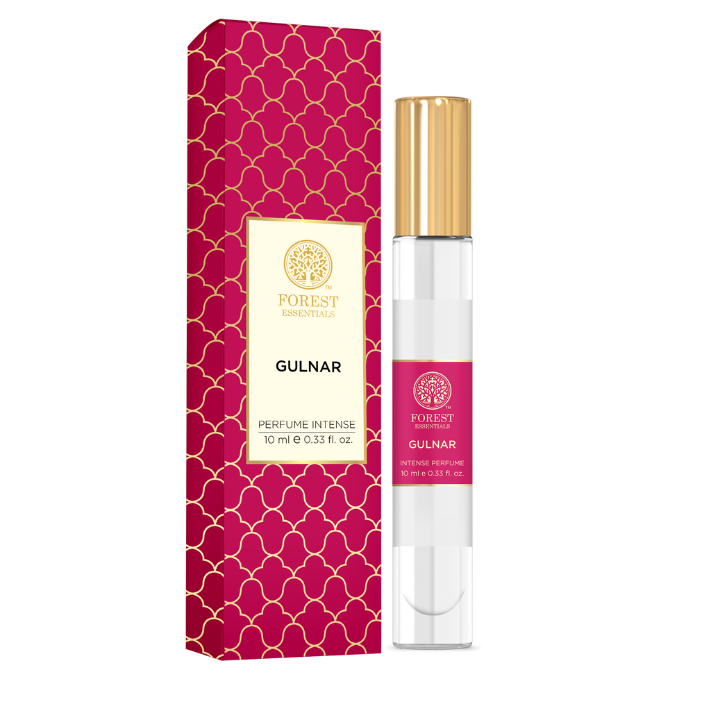 Forest Essentials Intense Perfume Rose & Carnation - Long Lasting Luxury Perfume For Her