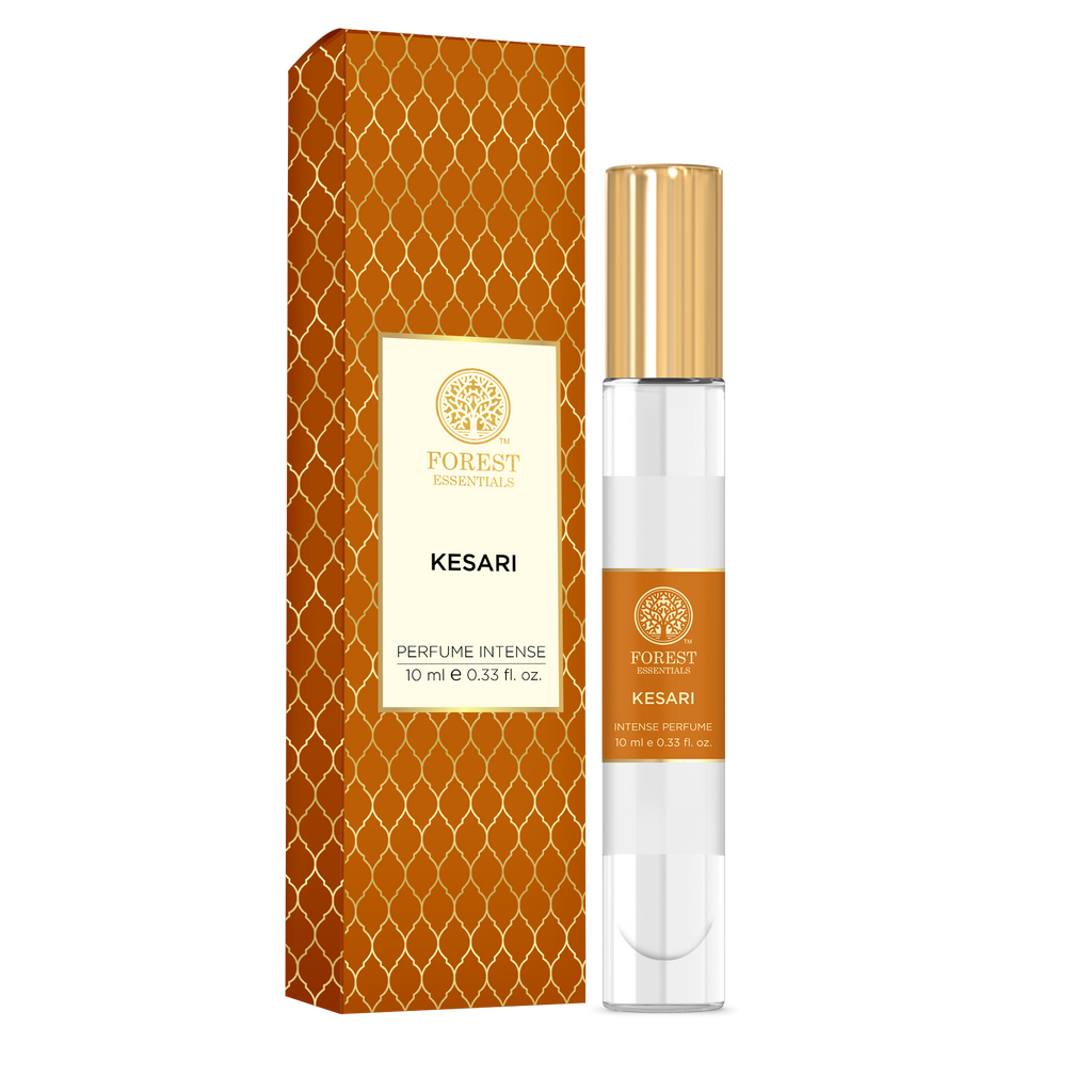 Forest Essentials Intense Perfume Lime Saffron Oudh - Long Lasting Luxury Perfume For Her