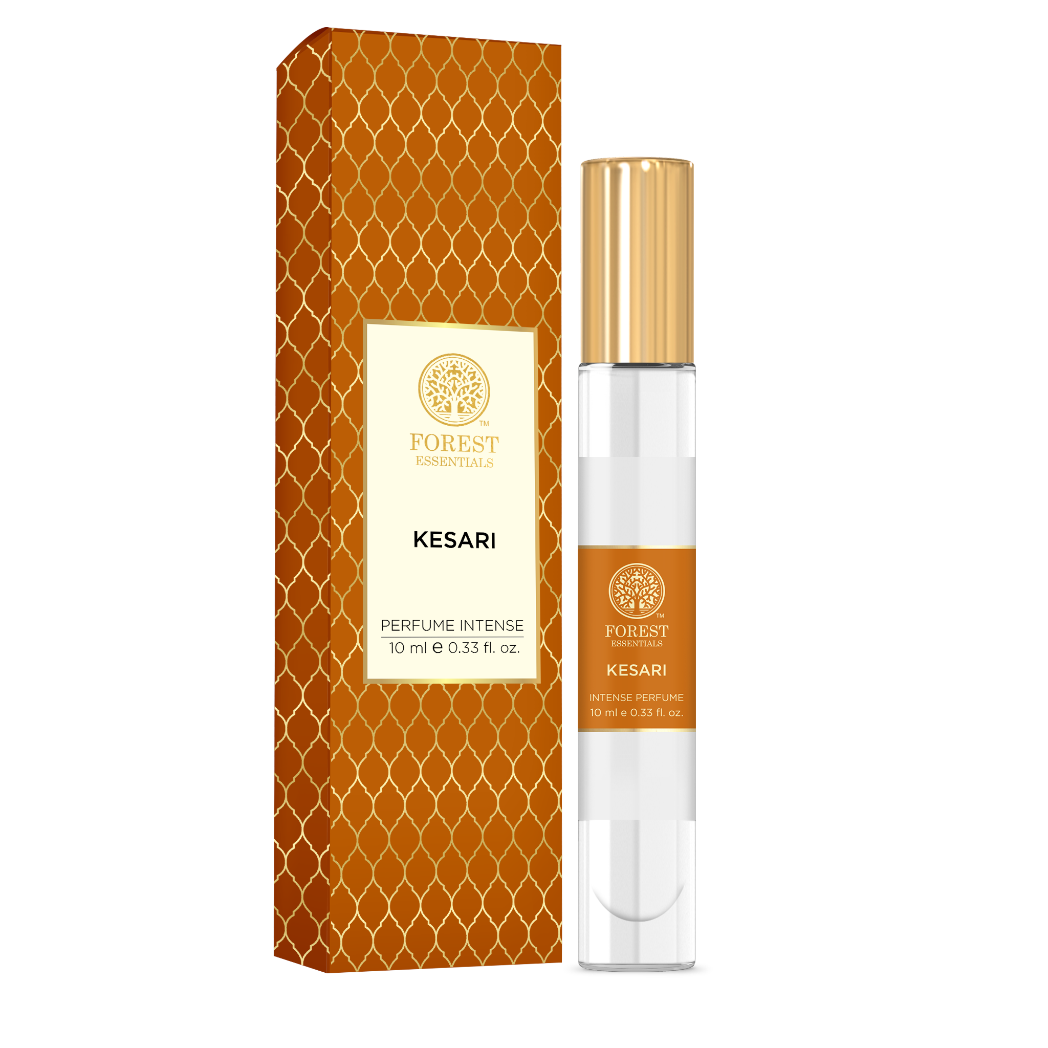 Forest Essentials Intense Perfume Lime Saffron Oudh - Long Lasting Luxury Perfume For Her