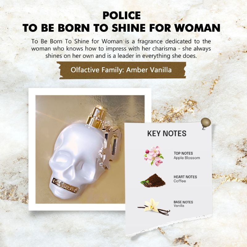 Police To Be Born To Shine For Women