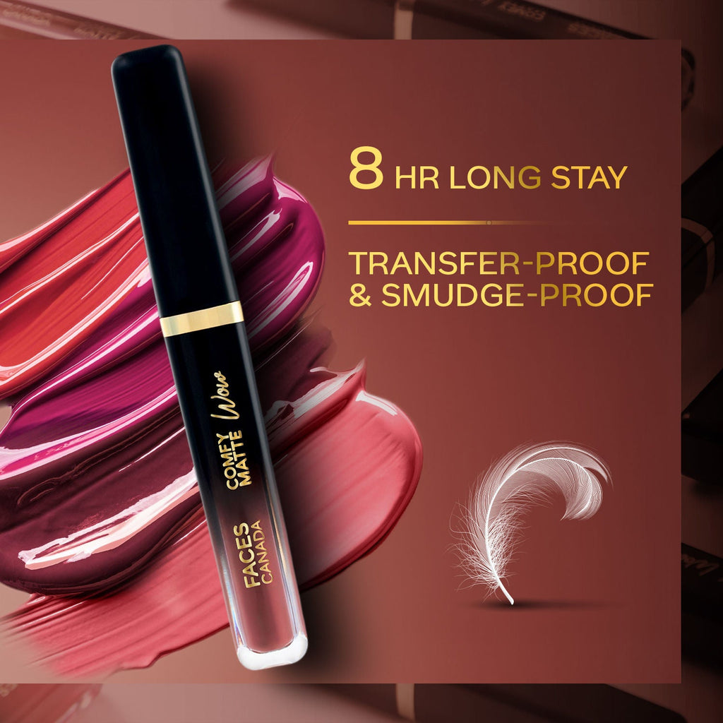 Faces Canada Comfy Matte Wow Liquid Lipstick