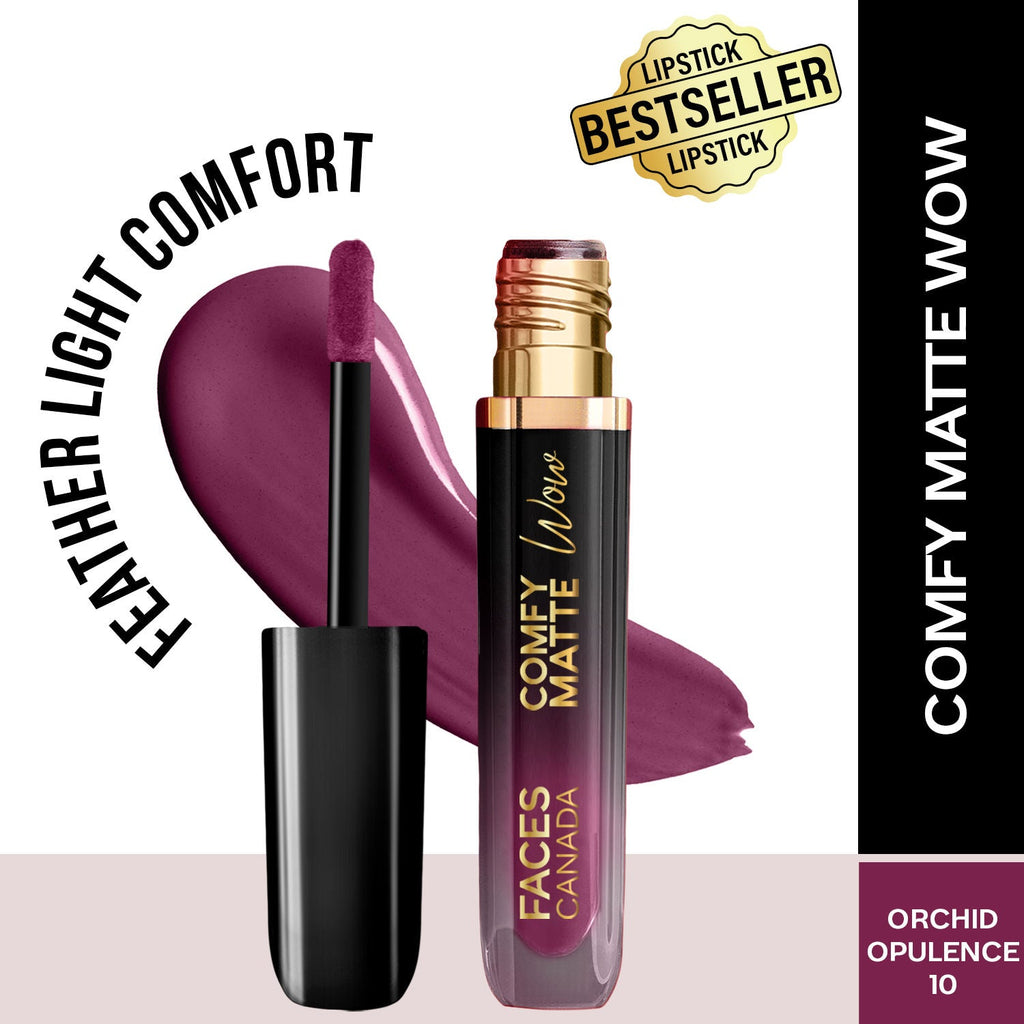 Faces Canada Comfy Matte Wow Liquid Lipstick