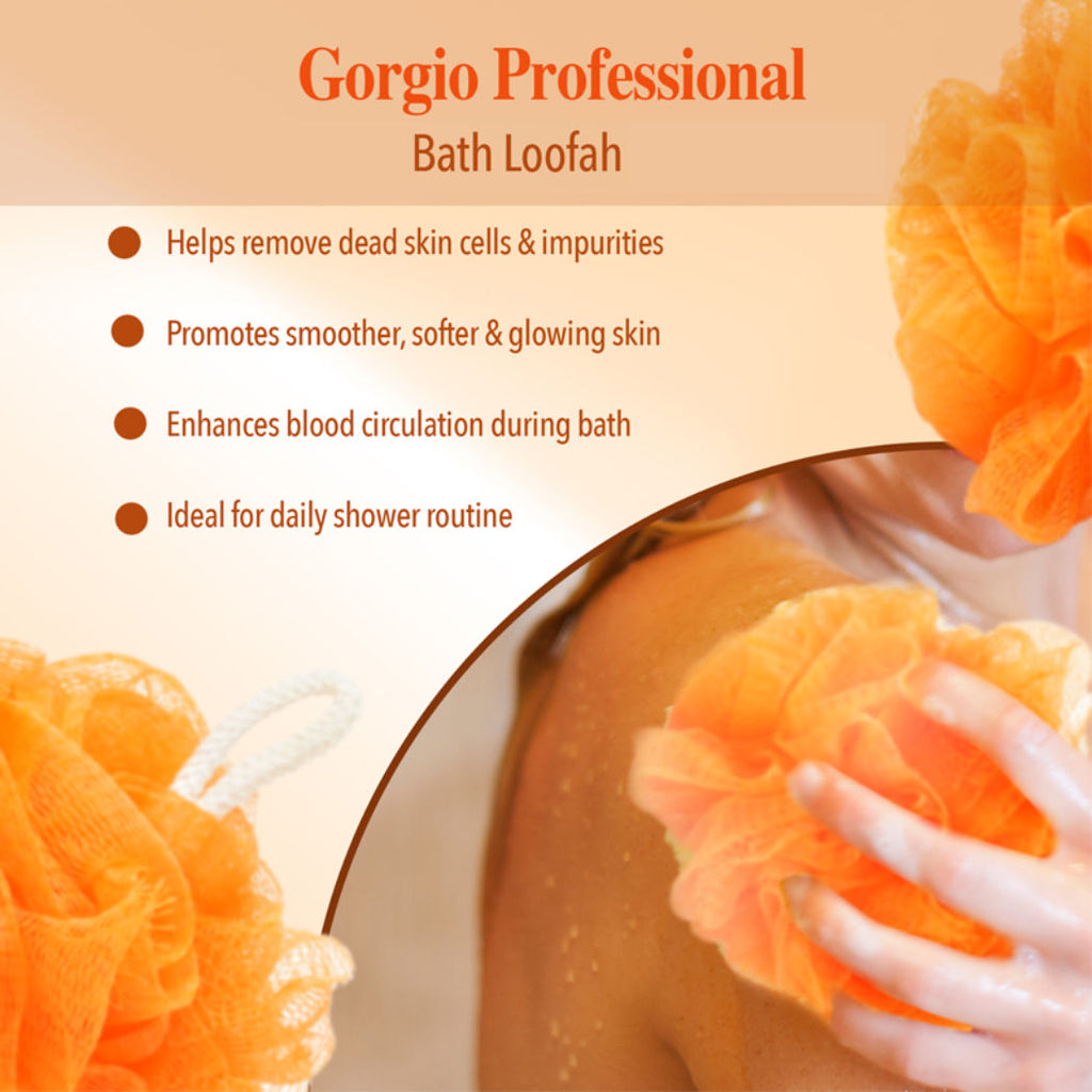 Gorgio Professional Bath Loofah GBL0020 (Colour May Vary)