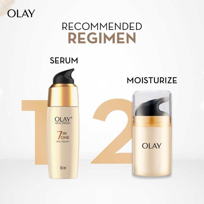 Olay Total Effects Daily Serum, Fights 7 Signs of Ageing With Niacinamide & Green Tea Extracts