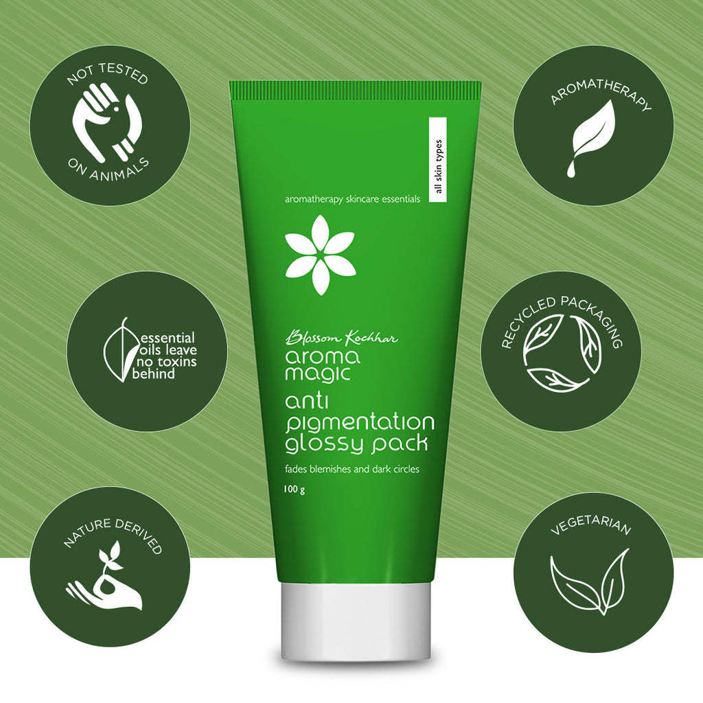 Aroma Magic Anti Pigmentation Glossy Pack Fades Blemishes & Dark Circles