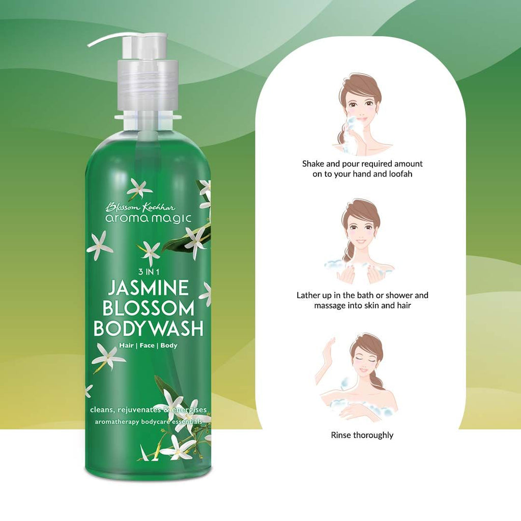Aroma Magic 3 In 1 Jasmine Blossom Bodywash