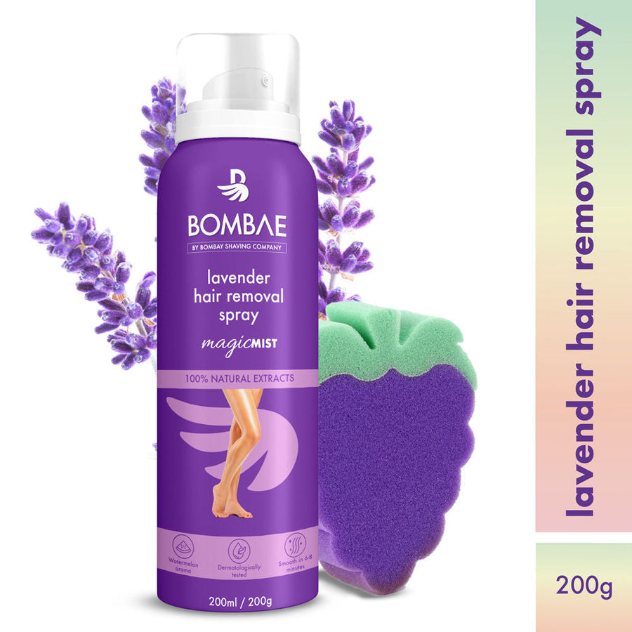 Bombae Lavender Hair Removal Spray