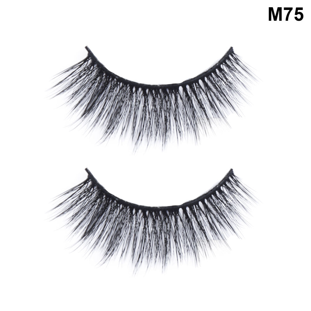 Bronson Professional Dramatic, Party Style Long and Natural False Eyelashes - M75
