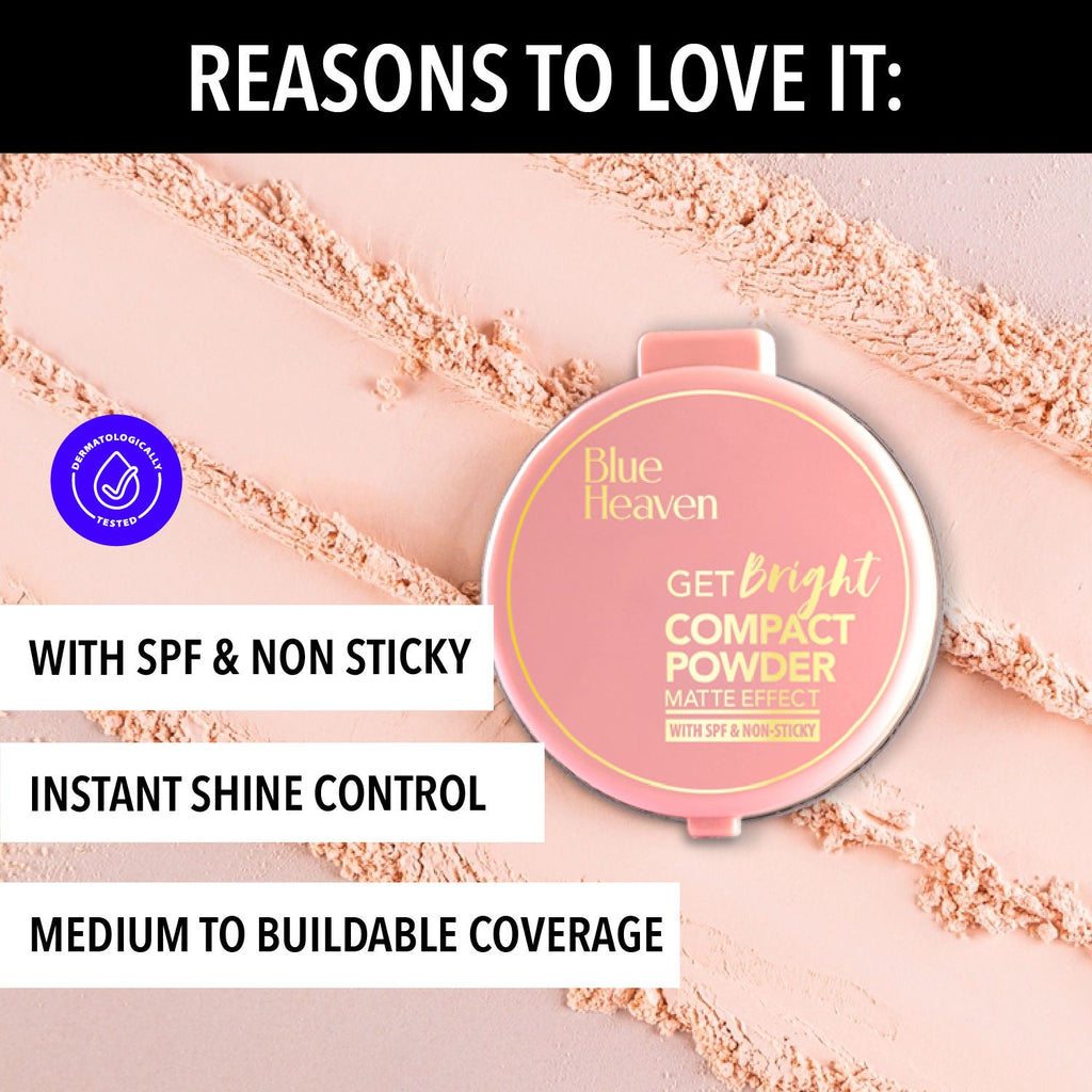Blue Heaven Get Bright Compact Powder