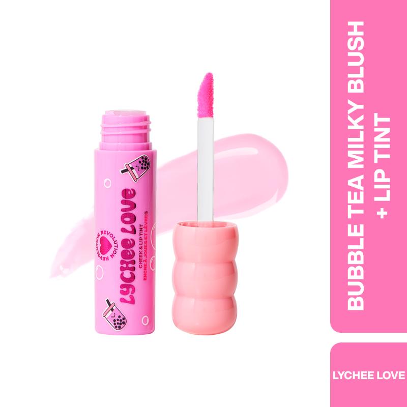 Makeup Revolution Bubble Tea Milky Blush + Lip Tint