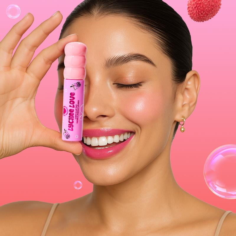 Makeup Revolution Bubble Tea Milky Blush + Lip Tint