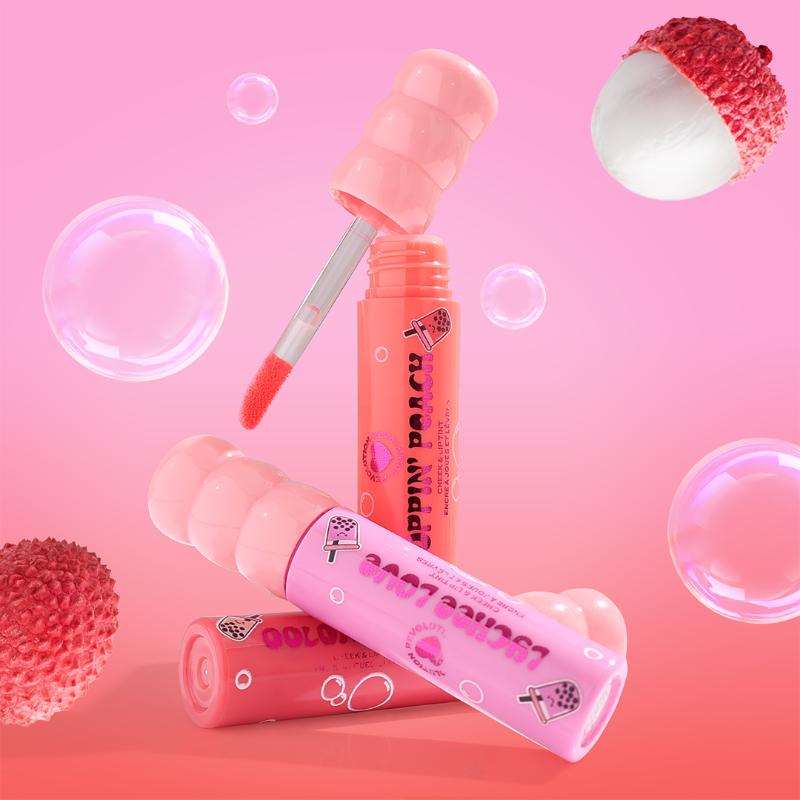 Makeup Revolution Bubble Tea Milky Blush + Lip Tint