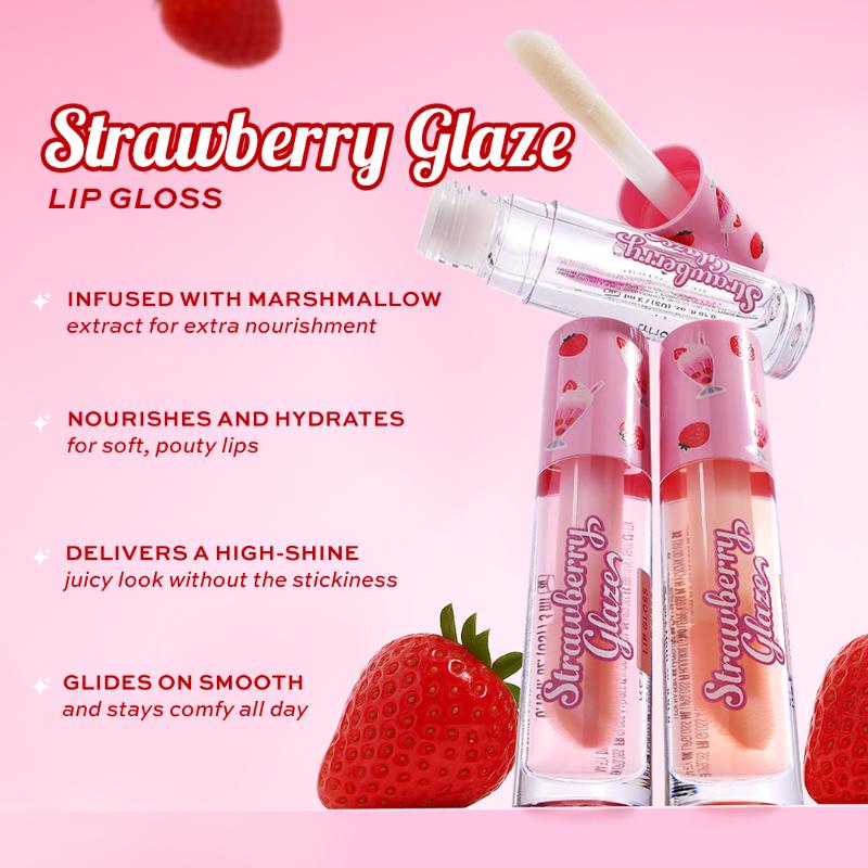 Makeup Revolution Strawberry Glaze Lip Gloss