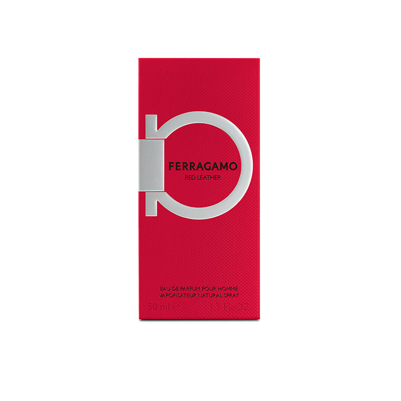 Salvatore Ferragamo Red Leather Eau De Parfum For Him