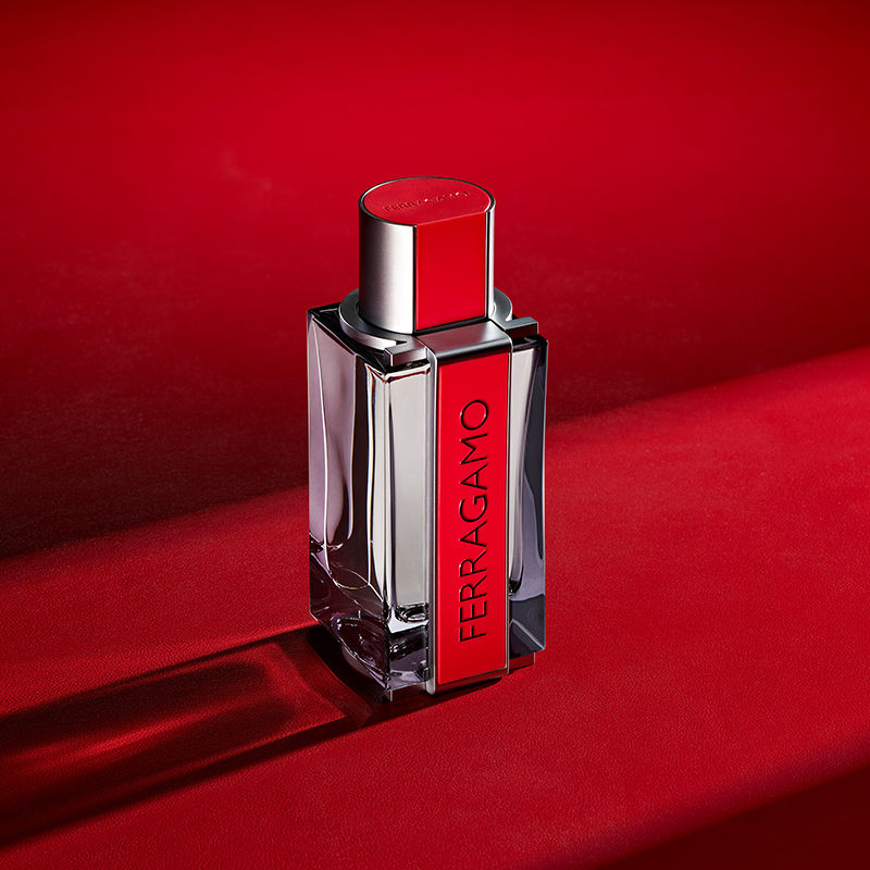Salvatore Ferragamo Red Leather Eau De Parfum For Him