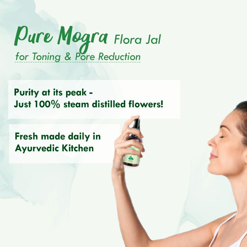 Nat Habit 100% Pure Mogra Jal- Mogra Water, Toner & Face Mist for Oil Control, Acne & Skin Hydration