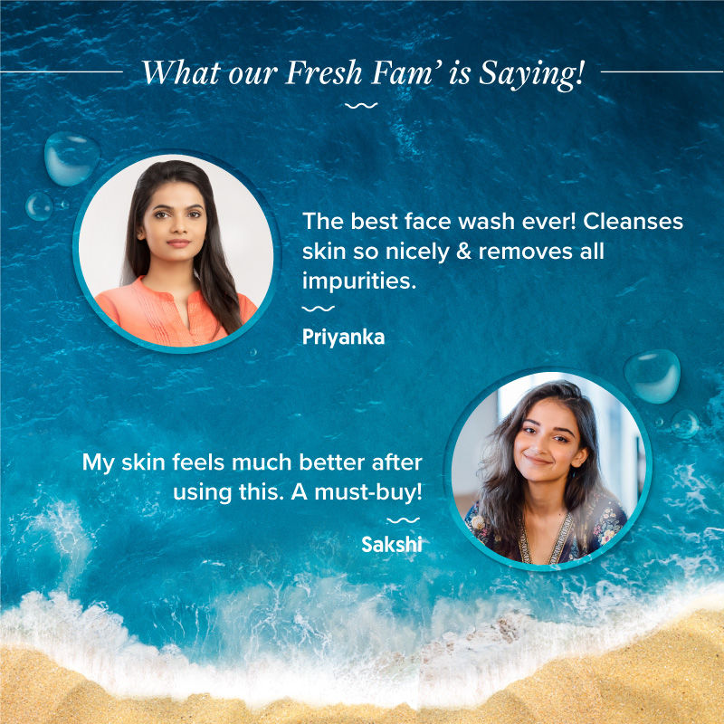 Aqualogica Radiance+ Smoothie Face Wash with Watermelon & Niacinamide