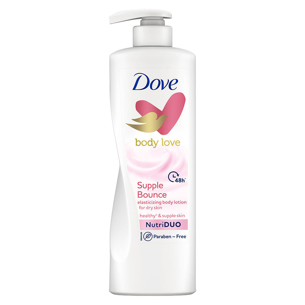 Dove Body Love Supple Bounce Body Lotion For Dry Skin Paraben Free