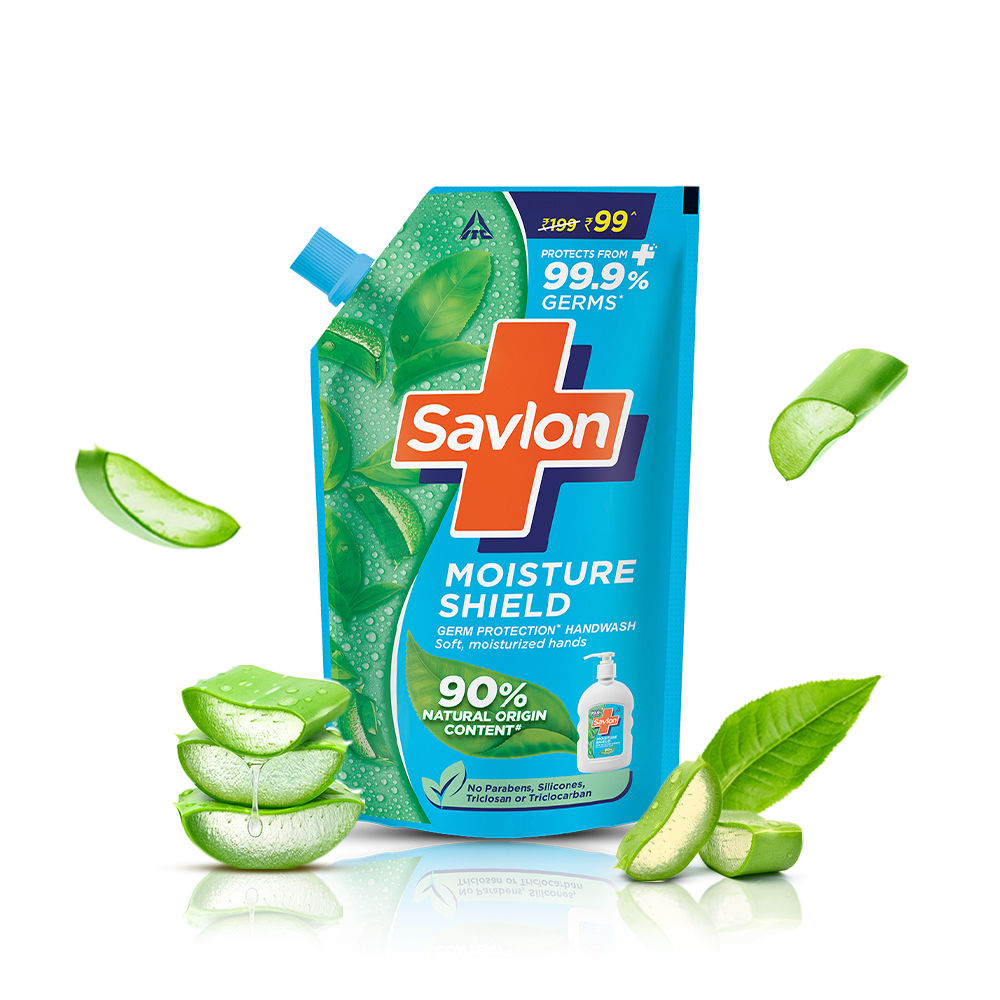 Savlon Moisture Shield Liquid Handwash Refill Pack For Soft hands