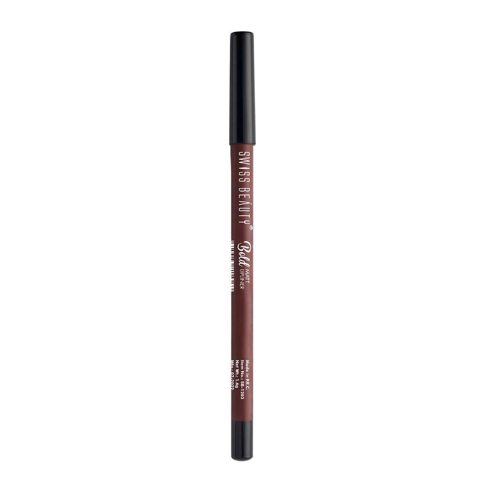 Swiss Beauty Bold Matt Lip Liner Pencil, Long-lasting , Matte Finish , Non-Drying