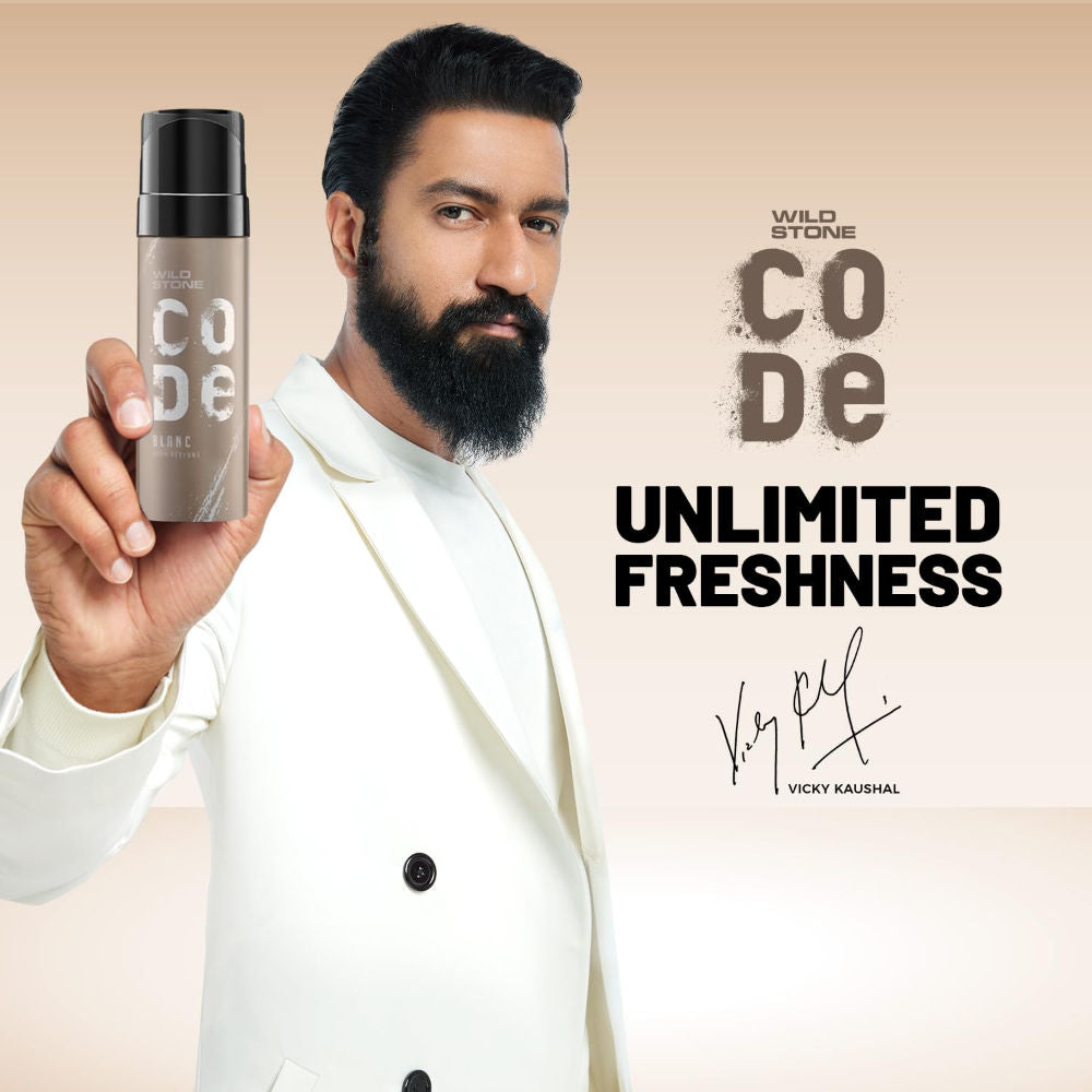 Wild Stone Code Blanc Body Perfume For Men