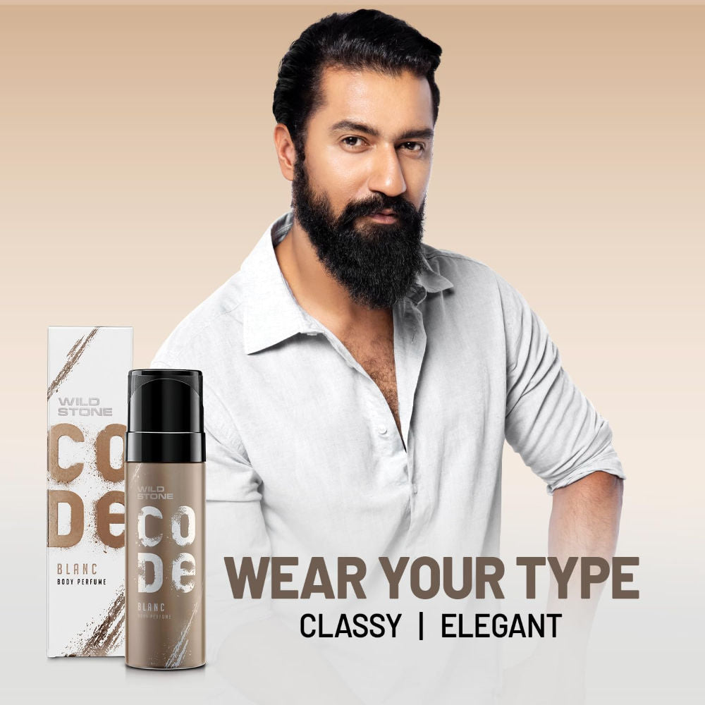 Wild Stone Code Blanc Body Perfume For Men