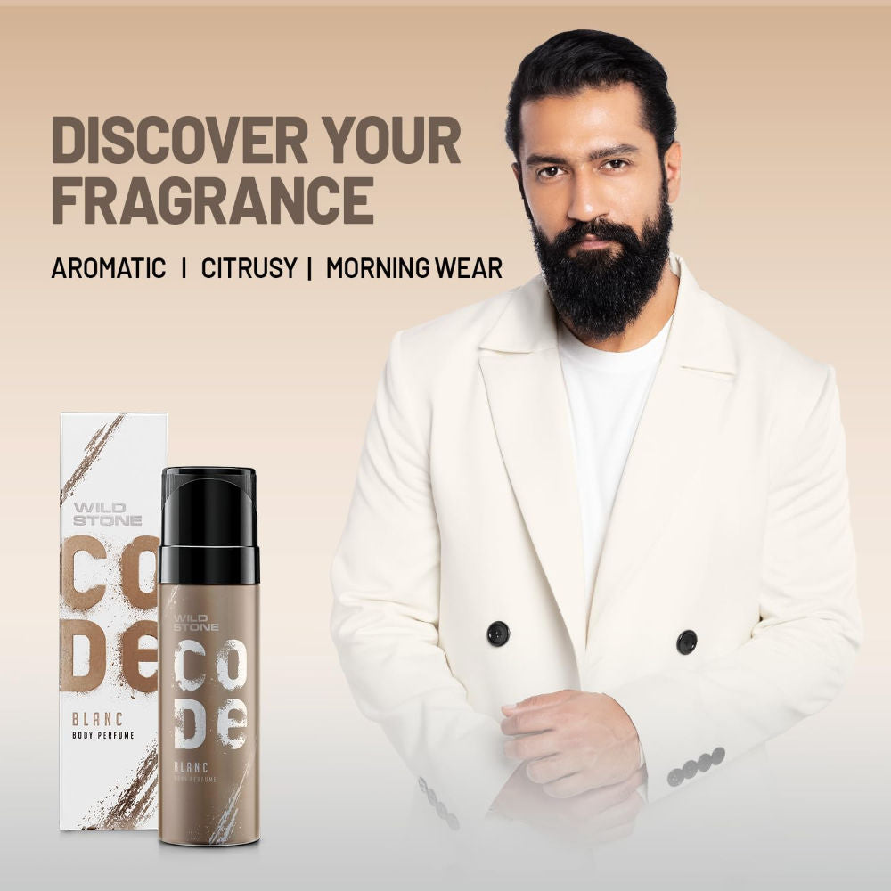 Wild Stone Code Blanc Body Perfume For Men