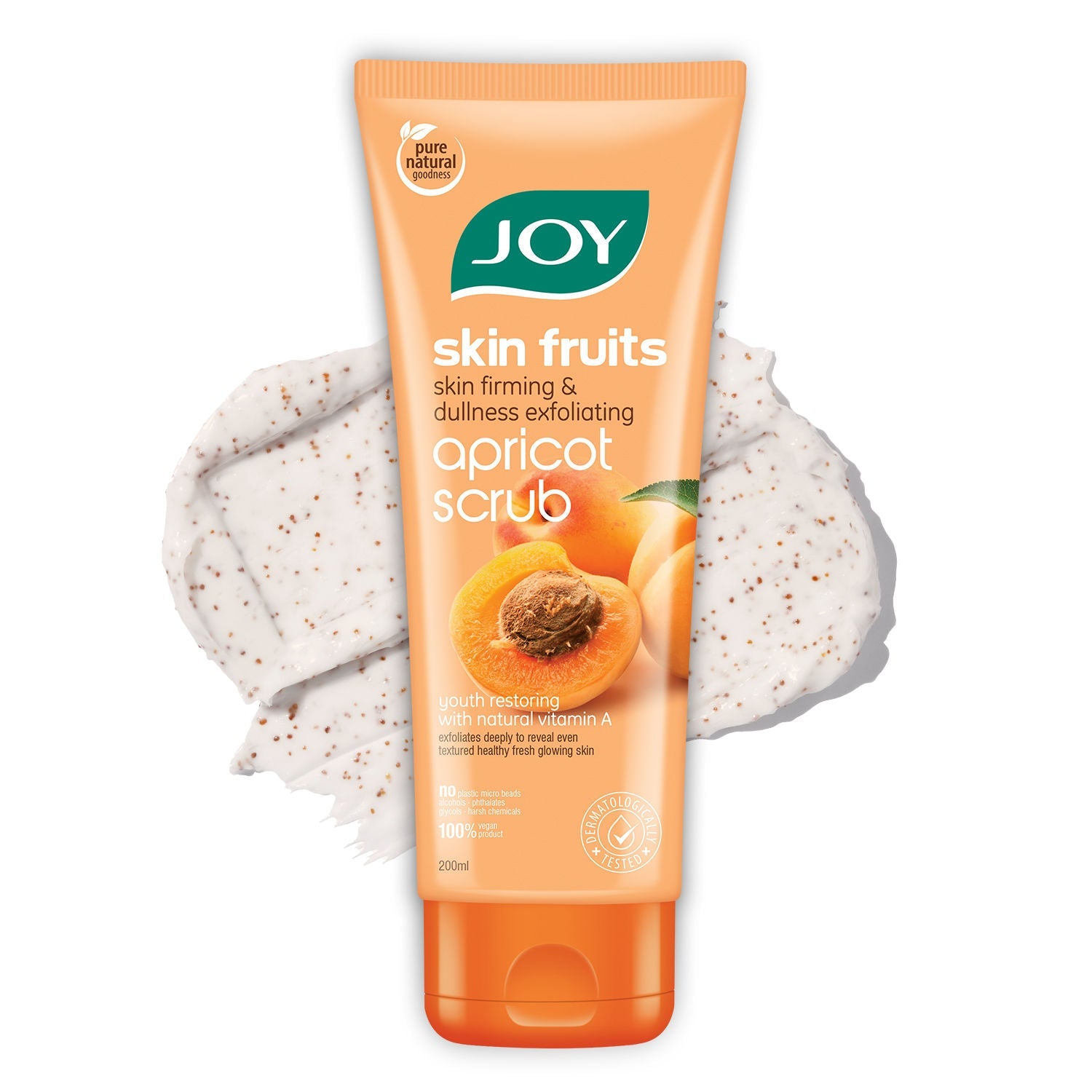 Joy Apricot & Walnut Face & Body Scrub For Blackheads & Tan Removal
