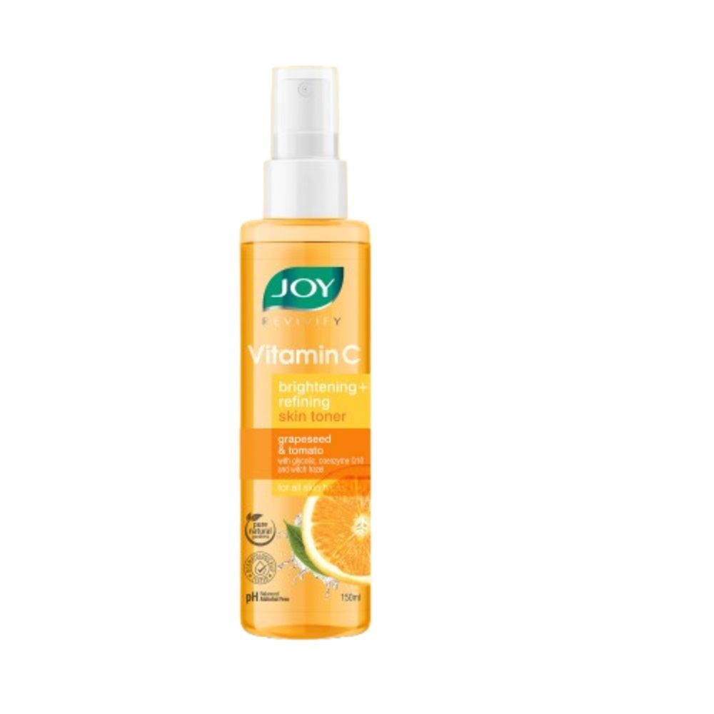 Joy Vitamin C Face Toner For Skin Brightening - pH Balanced, Alcohol Free & For All Skin Types