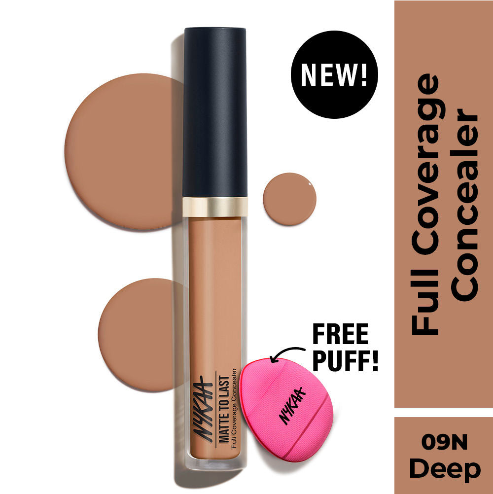 Nykaa Matte To Last Full Coverage Liquid Concealer