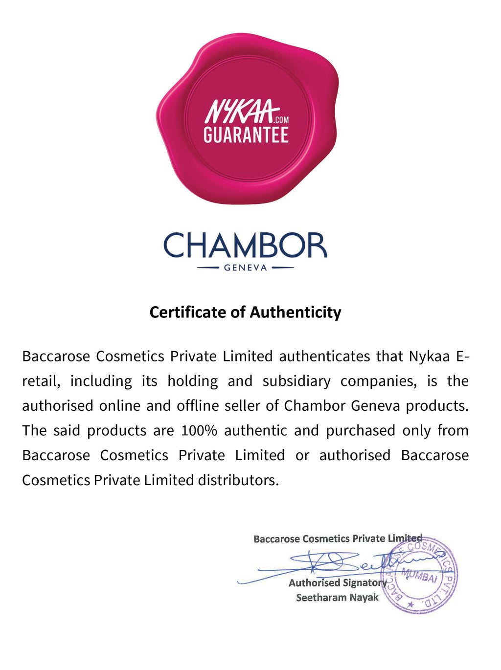 Chambor Gel Effect Nail Lacquer