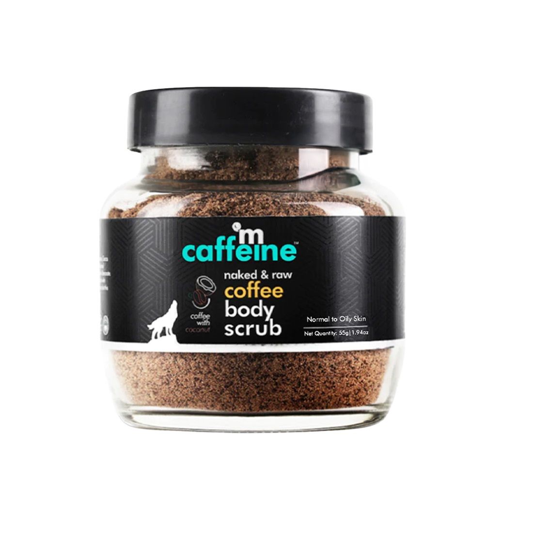 MCaffeine Exfoliating Coffee Body Scrub For Tan Removal & Soft-Smooth Skin - 100% Natural & Vegan