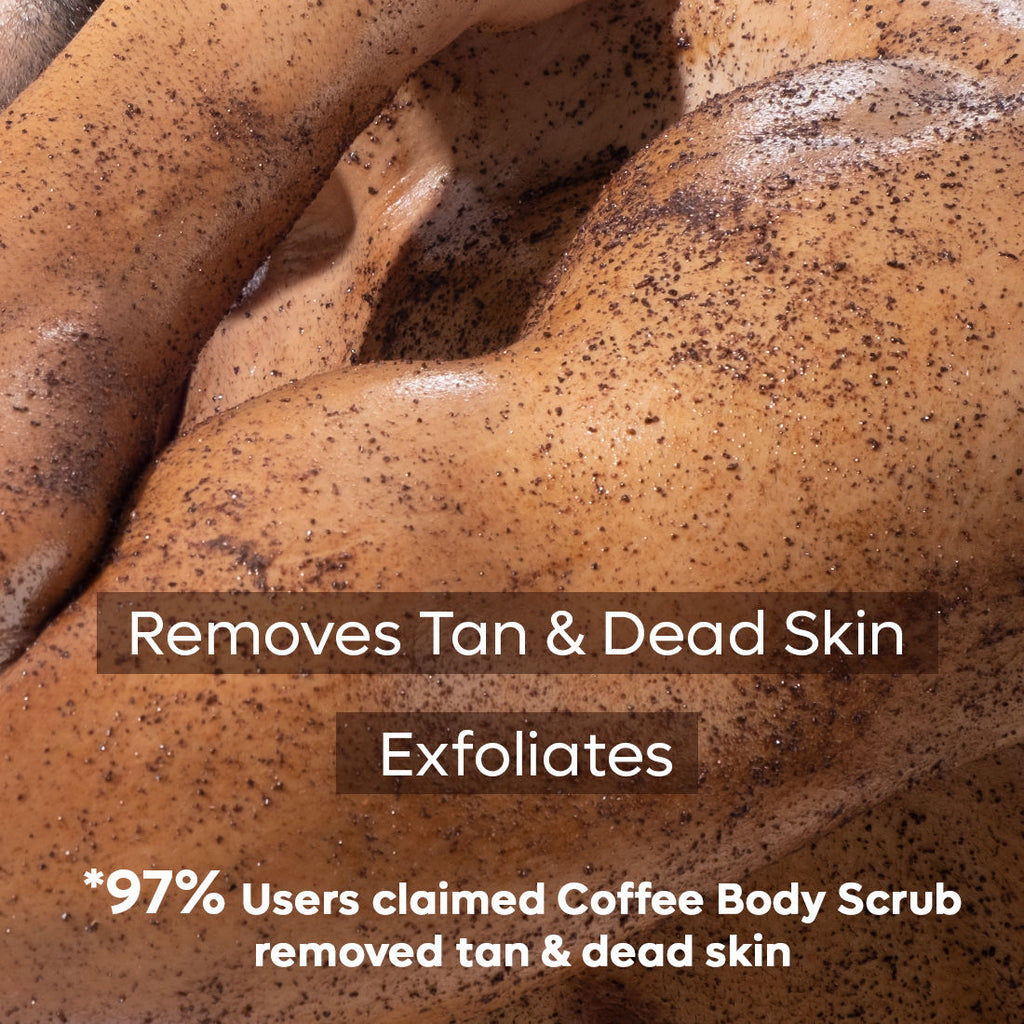 MCaffeine Exfoliating Coffee Body Scrub For Tan Removal Normal To Oily Skin