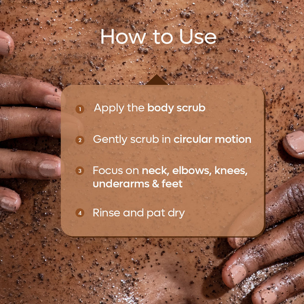 MCaffeine Exfoliating Coffee Body Scrub For Tan Removal Normal To Oily Skin