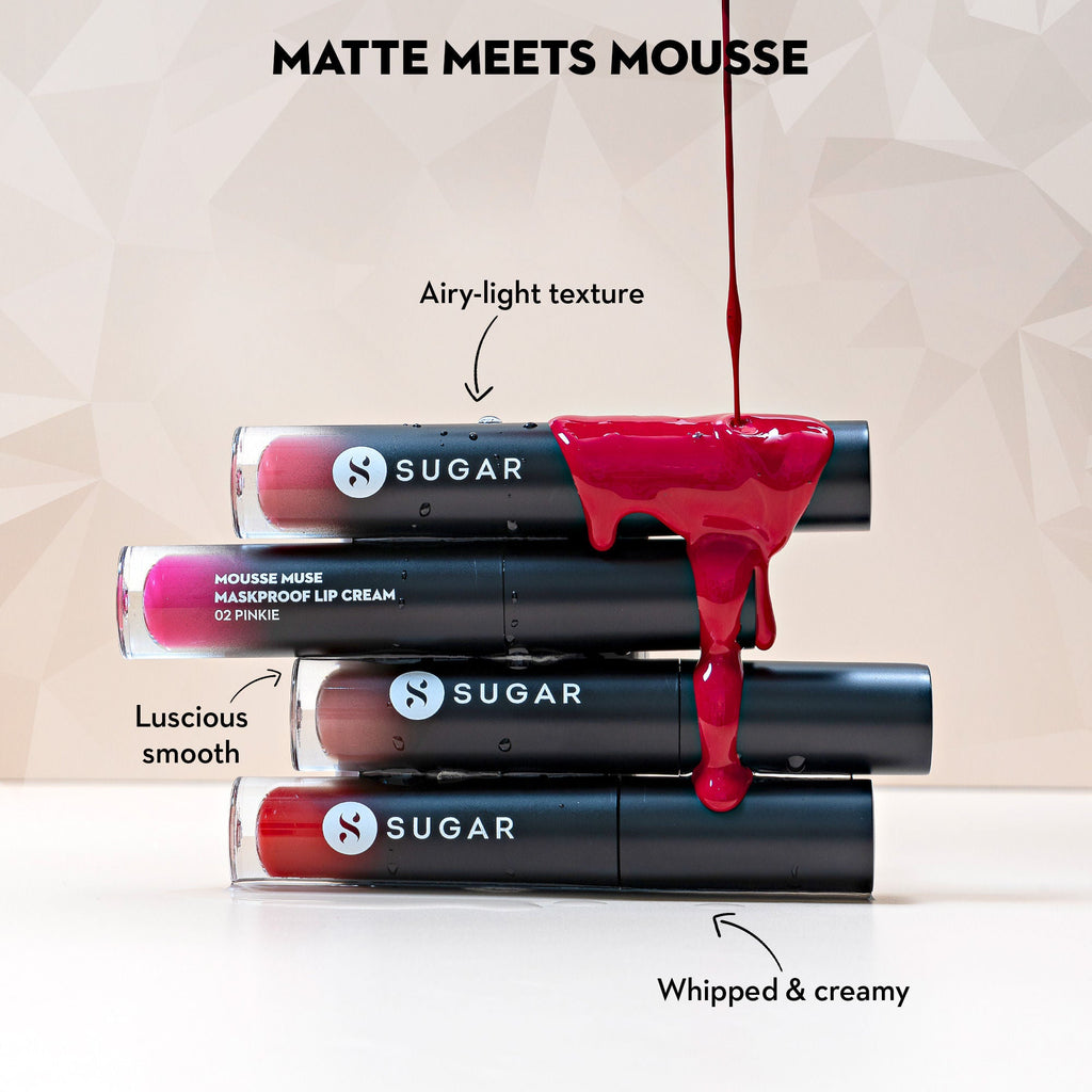 SUGAR Mousse Muse Maskproof Lip Cream