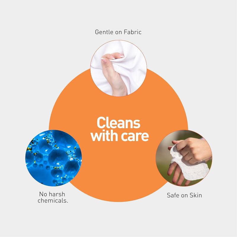 Sirona Period Stain Remover Wipes, Removes Stain in 60 sec, Gentle on Skin & Fabric, Travel Friendly