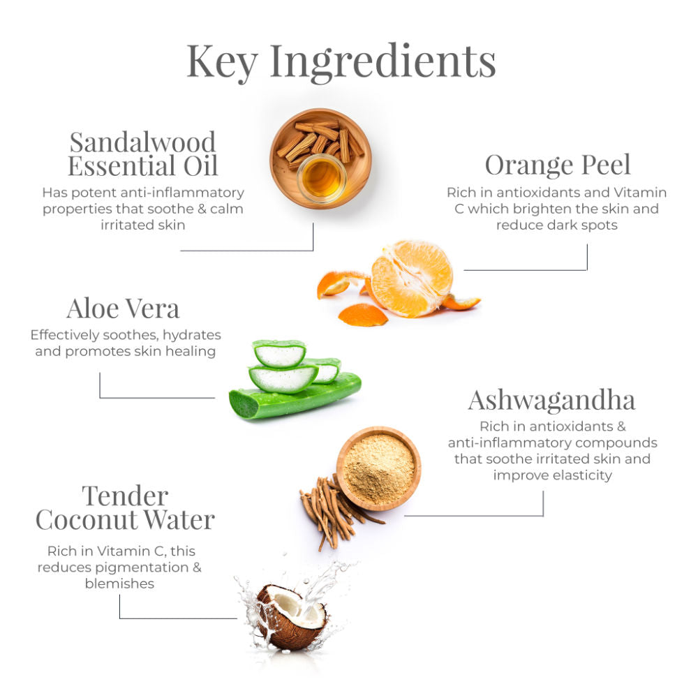 Forest Essentials Hydrating Facial Moisturiser with SPF 25 - Sandalwood & Orange Peel, Day Cream
