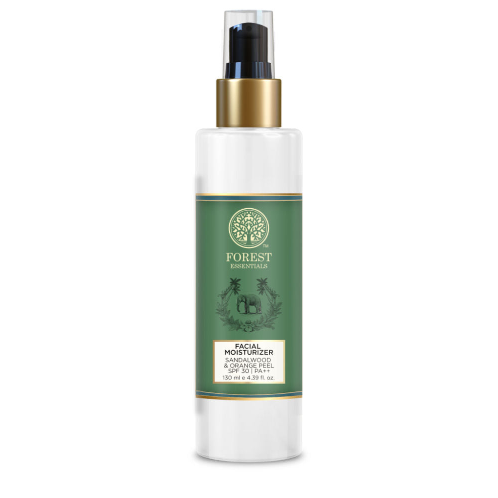 Forest Essentials Hydrating Facial Moisturiser with SPF 25 - Sandalwood & Orange Peel, Day Cream
