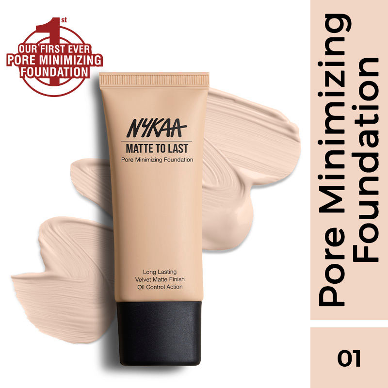 Nykaa Cosmetics Matte To Last Pore Minimizing Foundation