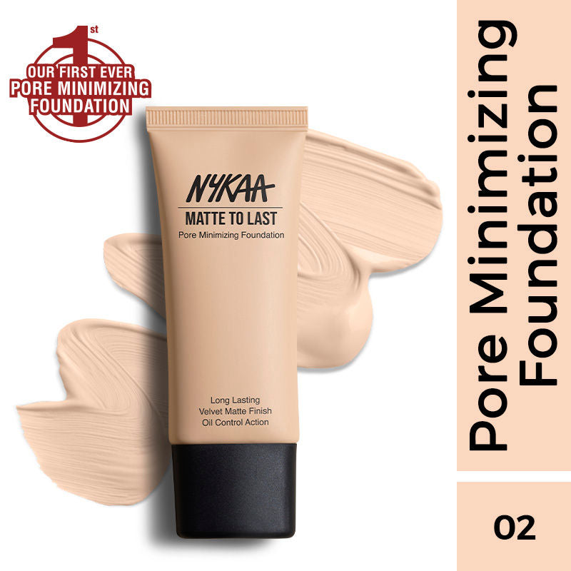 Nykaa Cosmetics Matte To Last Pore Minimizing Foundation