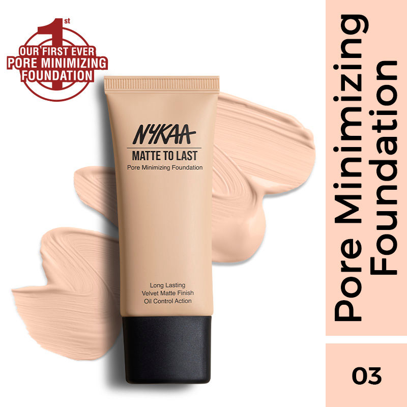 Nykaa Cosmetics Matte To Last Pore Minimizing Foundation