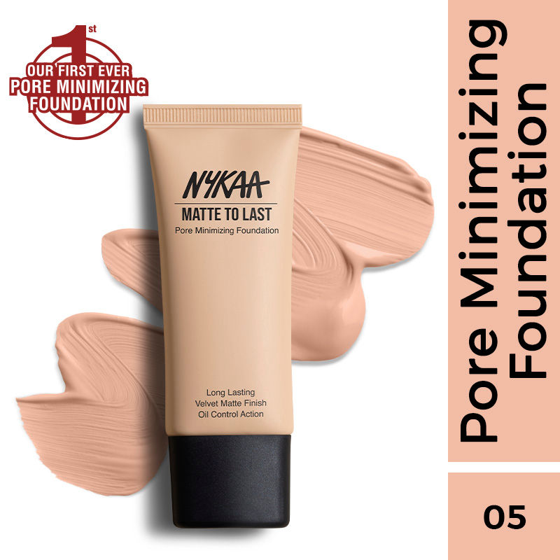 Nykaa Cosmetics Matte To Last Pore Minimizing Foundation