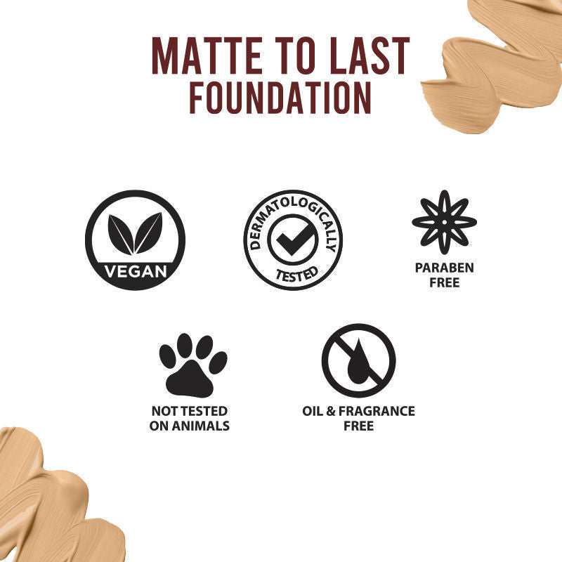 Nykaa Cosmetics Matte To Last Pore Minimizing Foundation