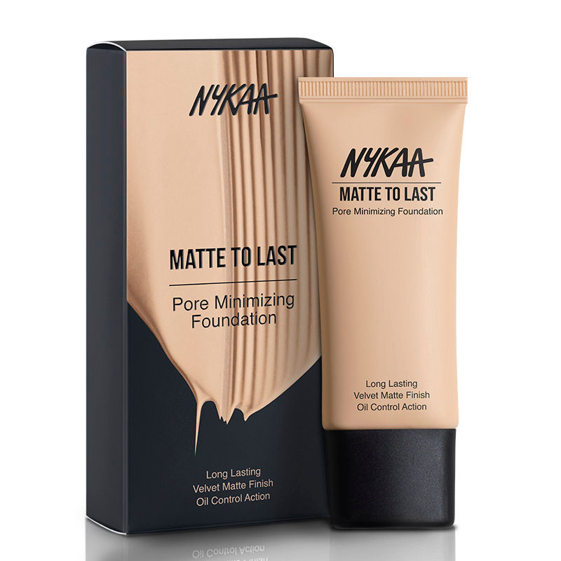 Nykaa Cosmetics Matte To Last Pore Minimizing Foundation