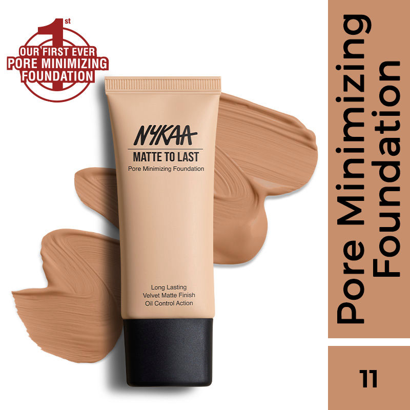 Nykaa Cosmetics Matte To Last Pore Minimizing Foundation