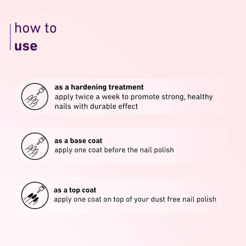 Plum Color Affair 3-in-1 Strengthener, Base & Top Coat