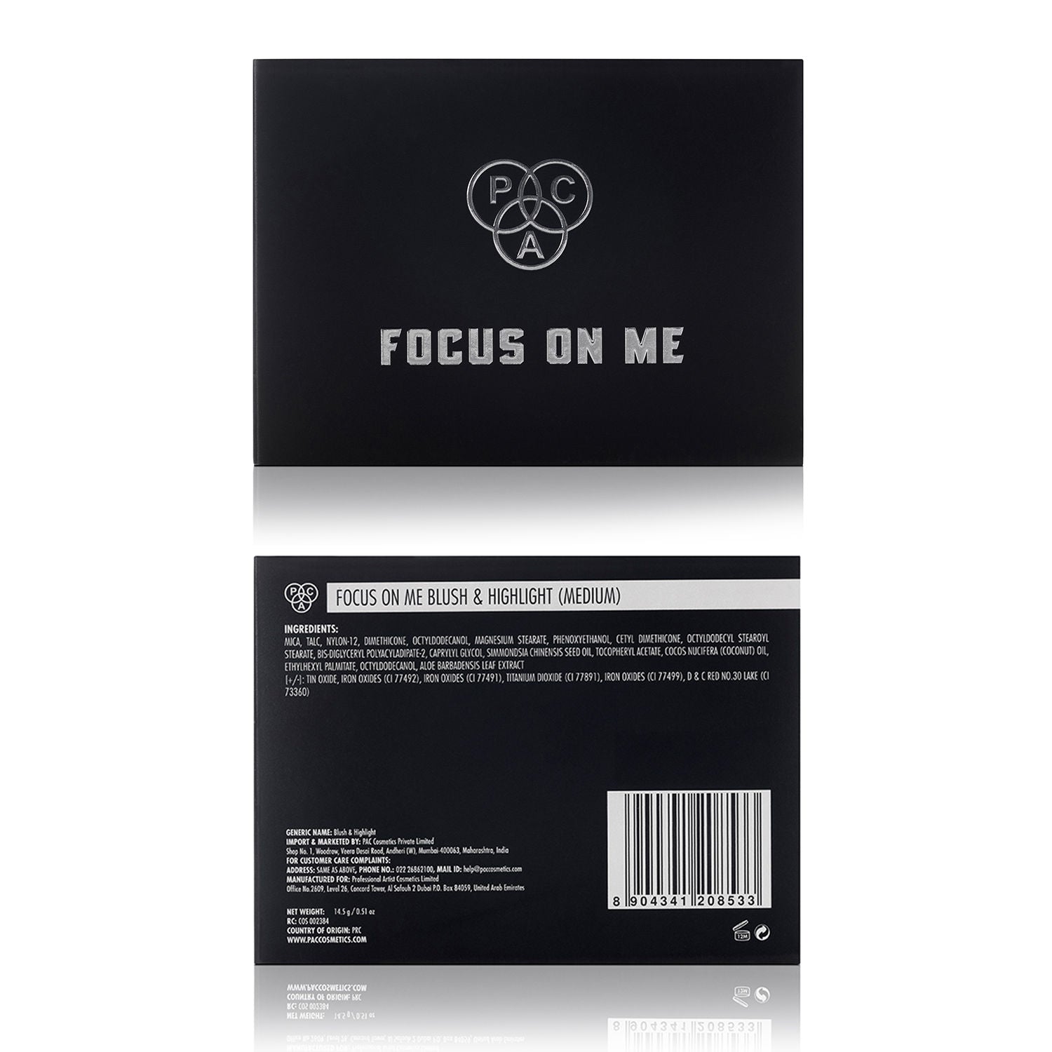 PAC Focus On Me Blush & Highlighter