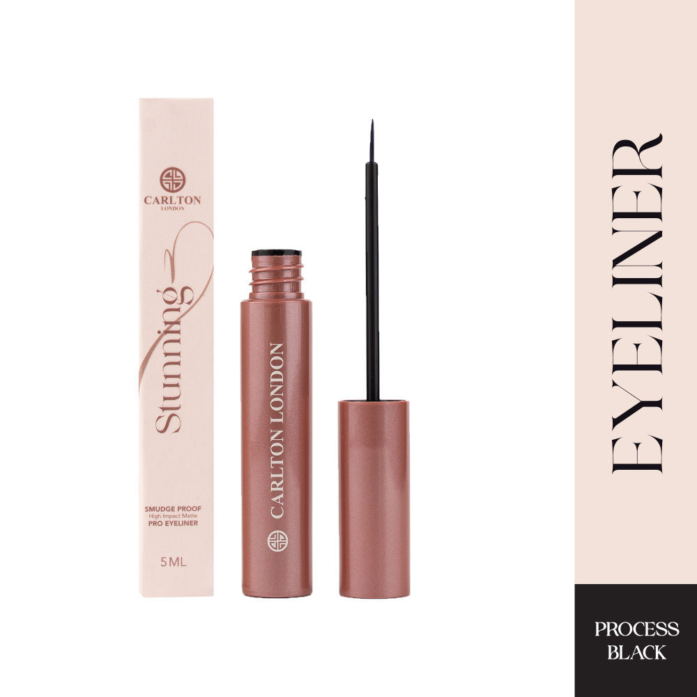 Carlton London Liquid Eyeliner Smudgeproof, Waterproof & Lasts Upto 24 Hrs Process Black